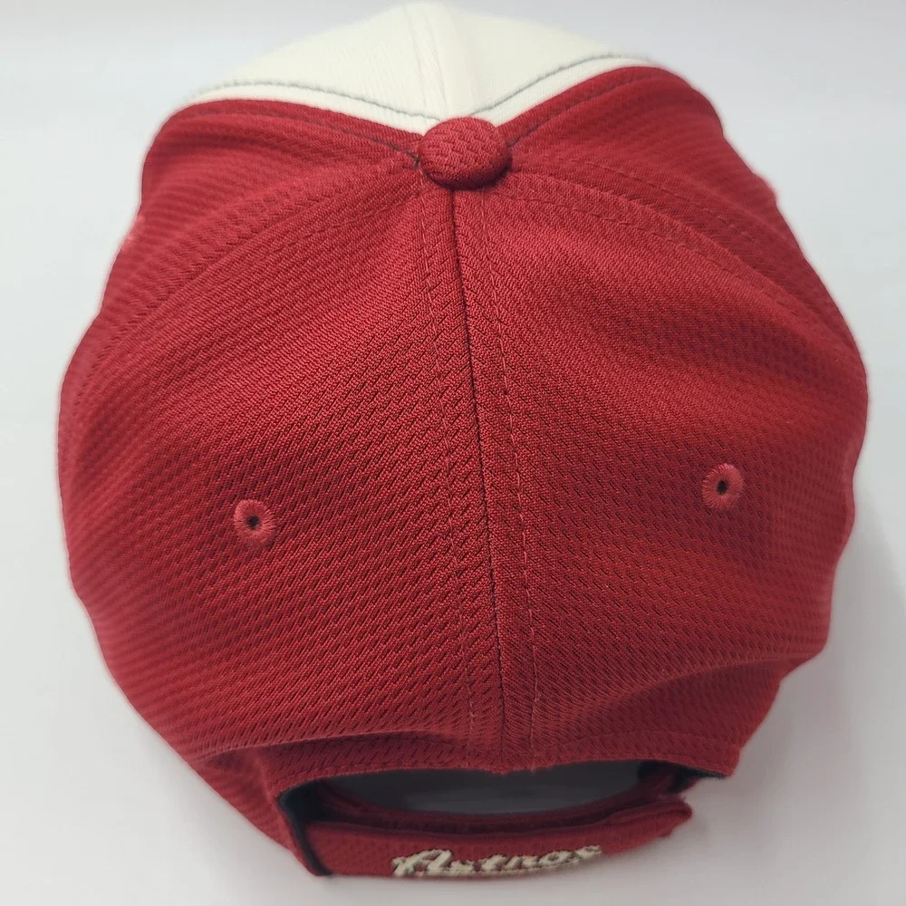 Houston Astros Hat Adjustable Nike Red White MLB Baseball Swoosh Logo Casual Men